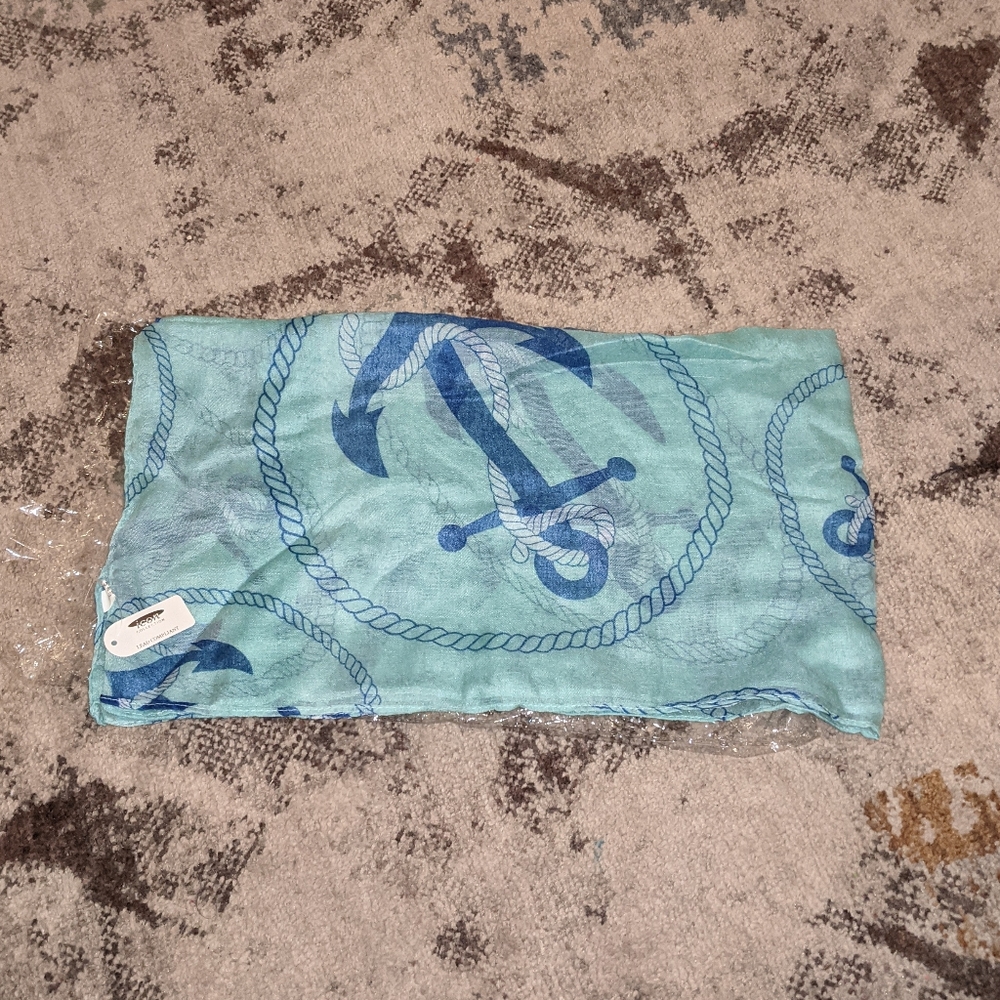 Anchor Infinity Scarf - Picture 2 of 3